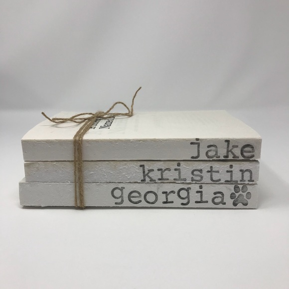 Farmhouse Book Stack SET OF SIX (6) - Picture 9 of 15